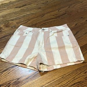 Forever 21 Striped Shorts